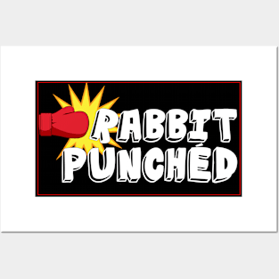 Rabbit Punched MAIN Logo! Posters and Art